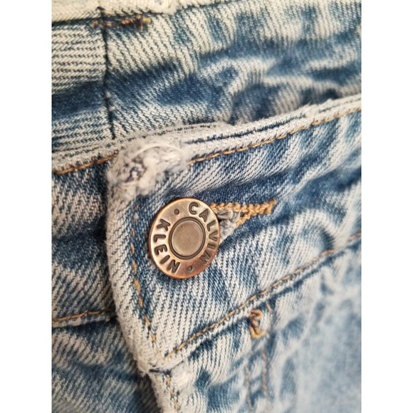 Vintage Calvin Klein denim Jean's size 6 8 10 28 27 29 - Picture 5 of 12